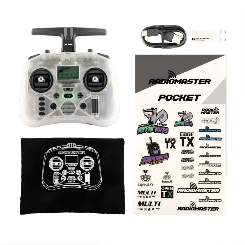 Radiomaster Pocket Remote Control FPV Traverse Aircraft Model Portable Personalized CC2500 ELRS Protocol