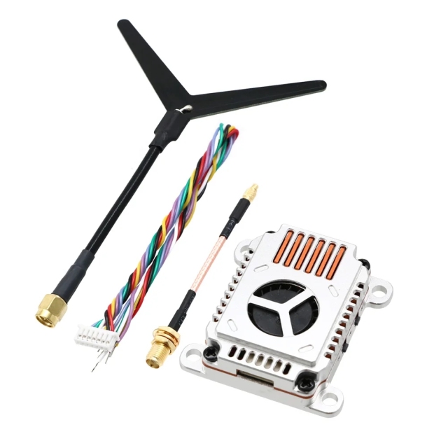 1.2GHz 1W 1.6W 2W 25mW/2000mW VTX Switchable Video Transmitter Module W/ 1.2G 8Ch VRX for FPV Long Range Racing Drone
