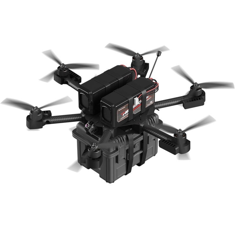 13'' 6-Axis Carbon Tube FPV Drone, HD Video Transmission, Long Range Racing/Aerial Photography