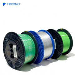 In Stock G652D G657A1 G657A2 50KM Spool Single-mode Fiber 0.2mm 0.25mm 0.27mm FPV Drones Bare Fiber Optic Cable