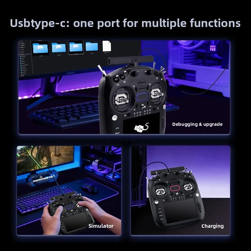 Radiomaster TX16S MK3 remote control ELRS open source system V6 Hall joystick drone remote control