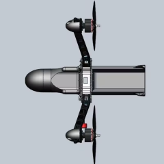 Rocket 5/7/10 Inch FPV Uav Mini Low Wind Resistance Multi-Rotor High Speed Rocket Crossing Machine Fpv Racing Drone Kit