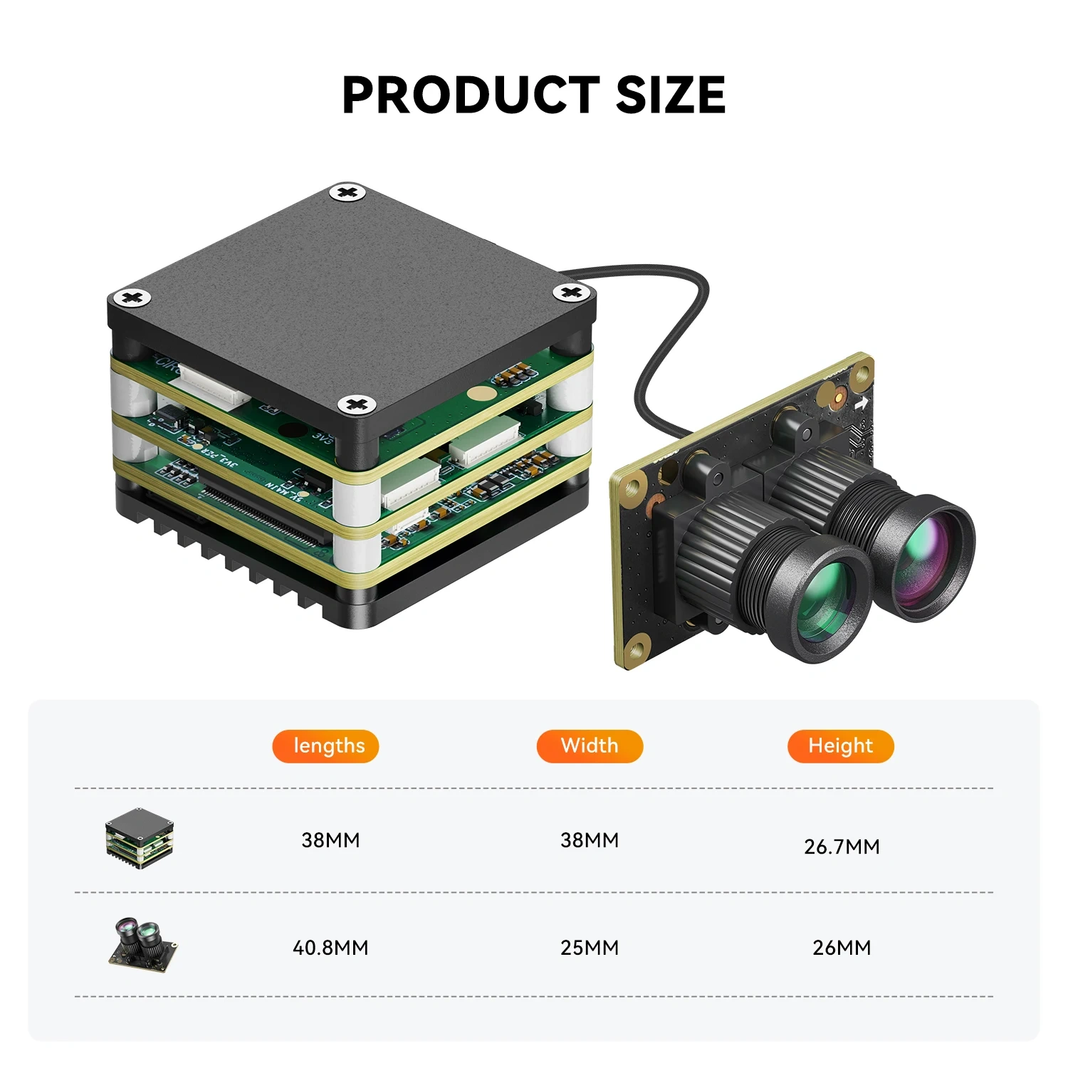 SL Airforce FPV AI VisionCube Kit FPV AI Camera Module for Ultra-long-range Target Recognition Tracking FPV Drone Accessories