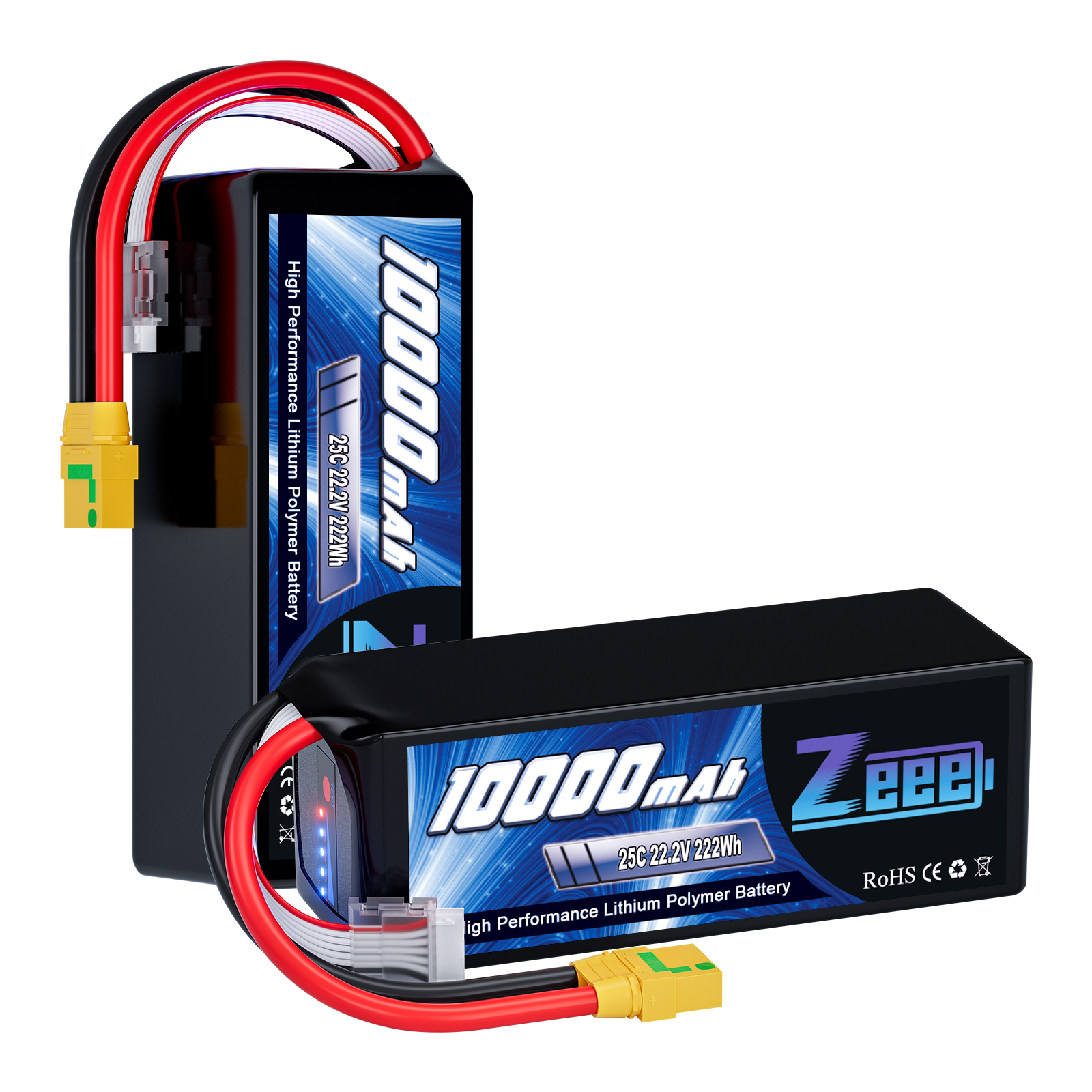 Zeee 6S FPV Drone Battery 30000mAh 16000mAh 22000mAh16Ah 22Ah 27Ah 30Ah Semi Solid State Li-ion  Lipo Battery Packs for UAV Dron