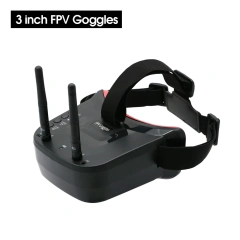 5.8G 40CH Dual Antennas FPV Goggles Video Glasses Headset With 4.3 Inch LCD Display Monitor NTSC/PAL DVR And M8 800TVL Camera