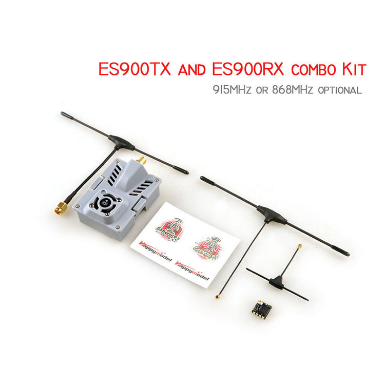 Happymodel ES900TX ES900RX 915Mhz ExpressLRS ELRS RF TX Module Receiver Set for RC Airplane FPV Drone Accessories