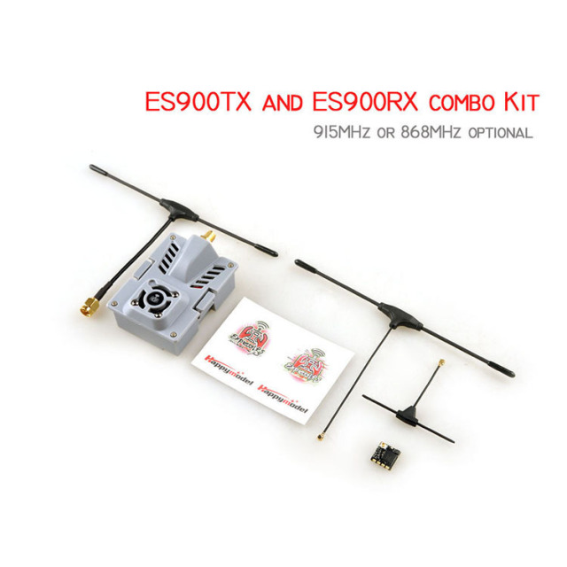 Happymodel ES900TX ES900RX 915Mhz ExpressLRS ELRS RF TX Module Receiver Set for RC Airplane FPV Drone Accessories
