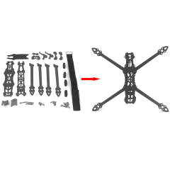 NEEBRC Mark4 V2 7/8/9/10inch 295/367/387/427mm FPV Drone Frame Kit RC Quadcopter Freestyle Long Range Part Unisex 14 Years & up