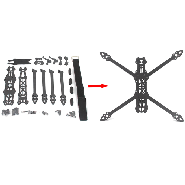 NEEBRC Mark4 V2 7/8/9/10inch 295/367/387/427mm FPV Drone Frame Kit RC Quadcopter Freestyle Long Range Part Unisex 14 Years & up