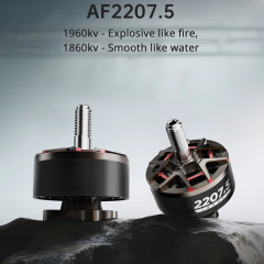 2207.5 1860Kv 1960Kv Brushless Fpv Brushless Motor Lightweight Performance for Custom Build Quadcopter Fast Acceleration Control