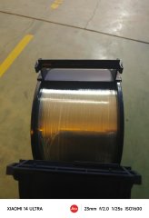 G657A2 Invisible Bare Fiber Optic Cable for FPV Drone AiSi Standard 50km Cutting Service for Long Distance Sky-to-Ground