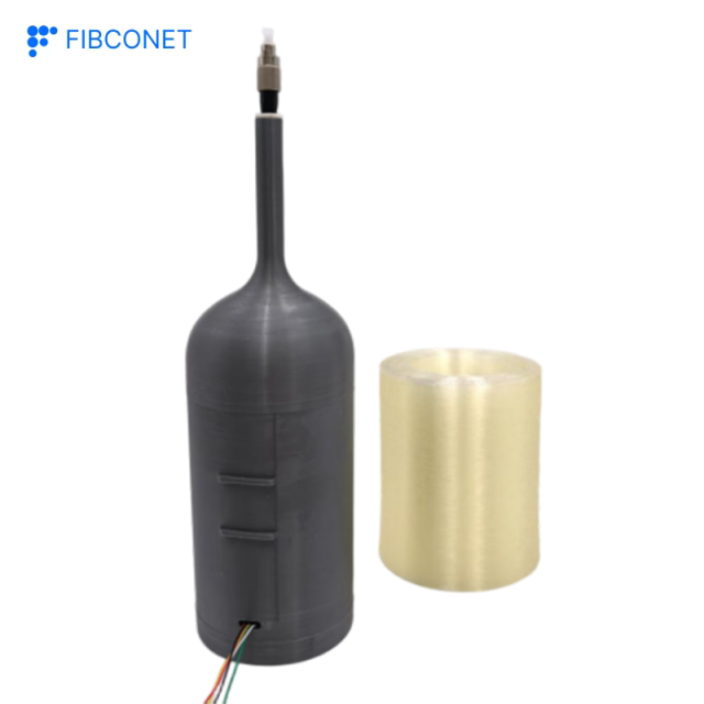 0.23mm FC Connector 180km/h Bare Single Mode Optical Fiber 1-60km FPV Drone Inner Winding Fiber Reel