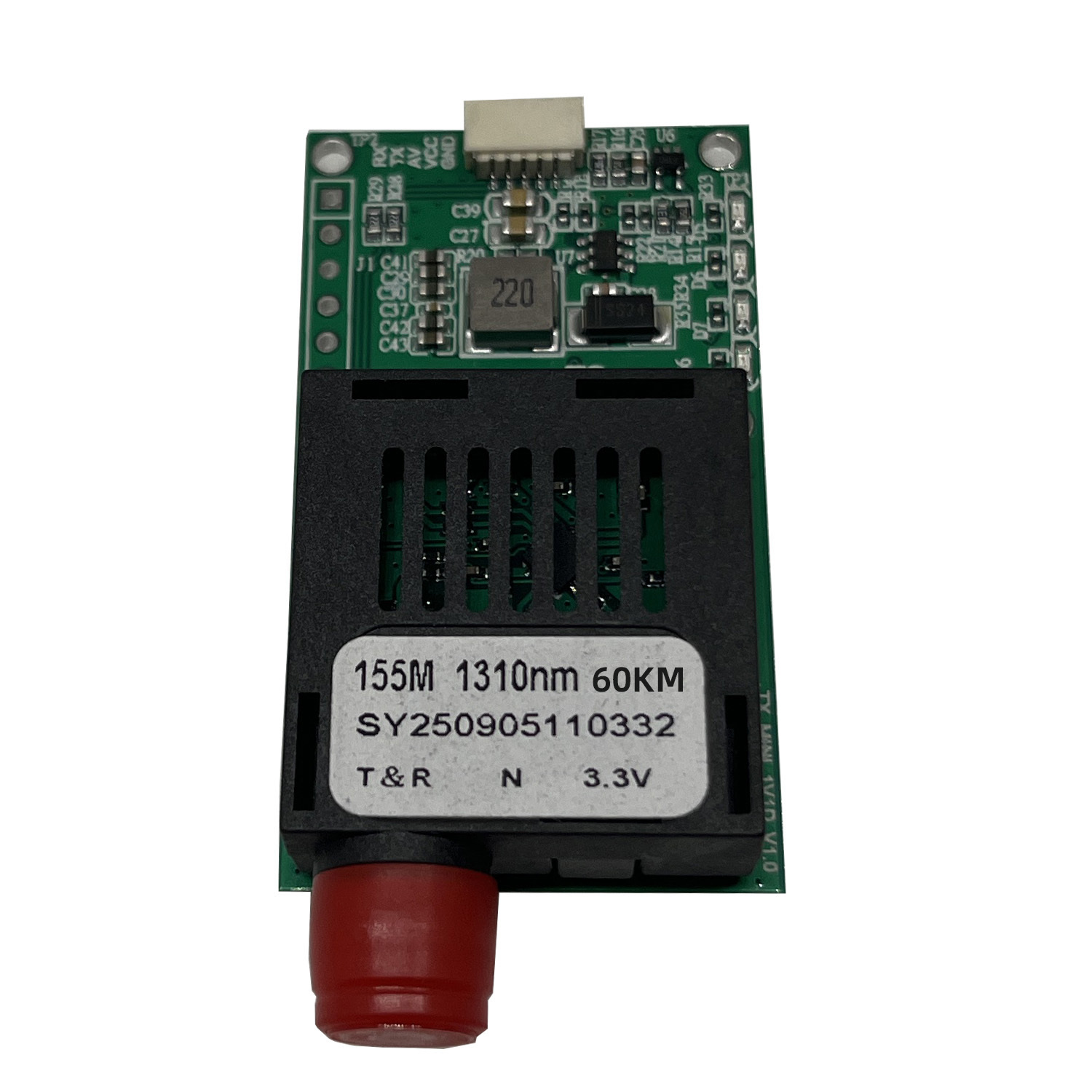 60KM Optical Fiber Transceiver Module Specialized for Drone SC/FC/LC/ST Interface UART/TTL/SBUS Fiber Optic Converter FPV