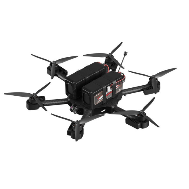 10-Inch FPV 6-Axis Commercial Drone 5kg Load Capacity 145Km/H Flight Speed 10Km Remote Control Distance for Aerial Photography