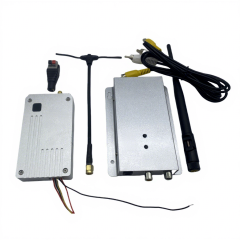 Kimpok 1.5G 5W FPV VTX VRX Video Transmitter Receiver, 1505M-1680M Long-Range Signal Transmission Parts for Drone FPV Flight
