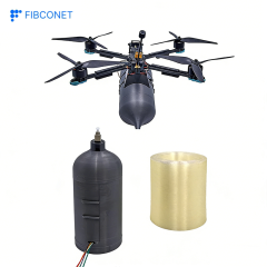 0.23mm FC Connector 180km/h Bare Single Mode Optical Fiber 1-60km FPV Drone Inner Winding Fiber Reel