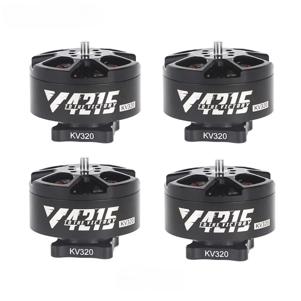 T-Motor KV320 KV420 KV600 13 14 15 Inch Paddle V4215 Brushless Motor for FPV Crossover Machine Drone Motor-Durable Metal
