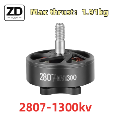 Hot Seller  7-Inch FPV Drone 2807-kv1300 Motor Max thrust1.91kg Racing Brushless Motor 7-inch Propeller 7045