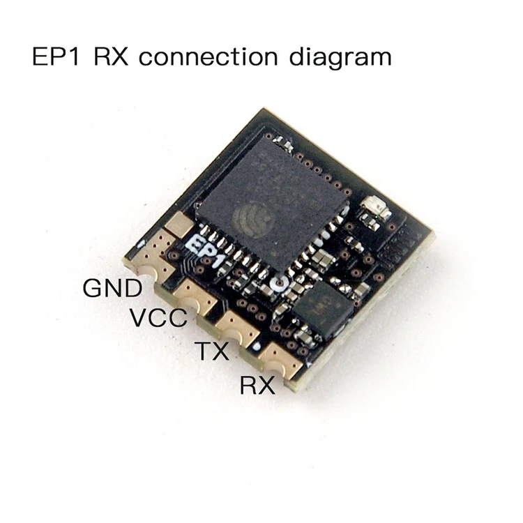 HappyModel EP1 EP2 RX 2.4G ExpressLRS ELRS Nano Long Range Receiver ES24TX Module RC Airplane FPV Receiver