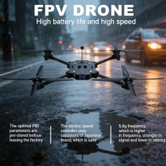 Professional Drones Drone Long Range Fpv Drone18inch With 18kg Ns Payloads and 140km H Cruise Speed