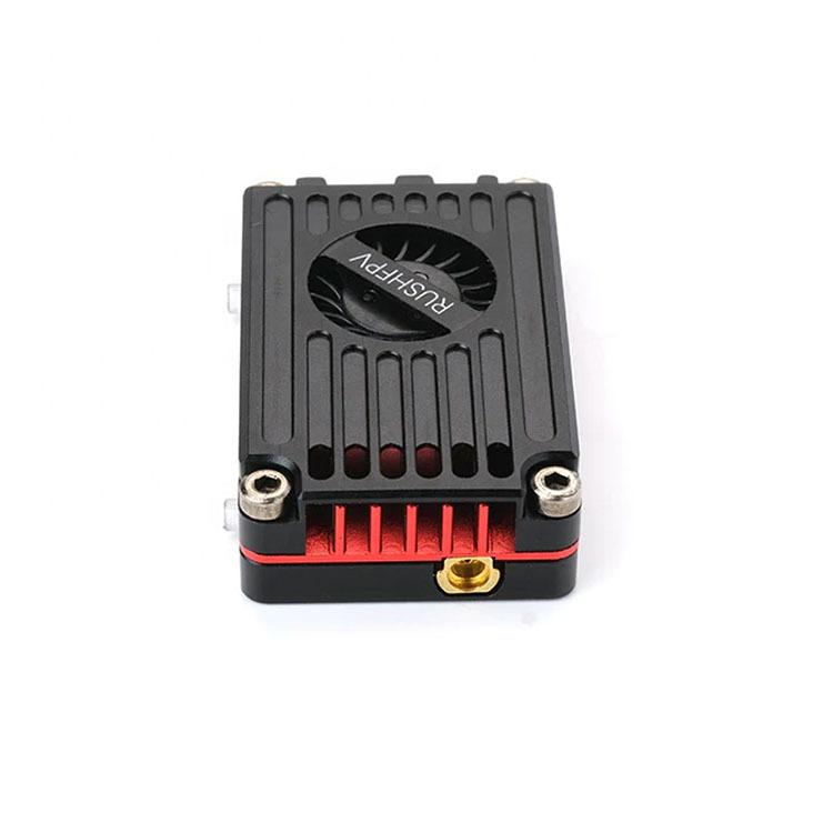 RUSHFPV MAX SOLO 5.8GHz 2.5W VTX Video Transmitter 48CH/37CH With Antenna For RC FPV Long Range Fixed-wing Drones