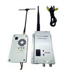 Kimpok 1.5G 5W FPV VTX VRX Video Transmitter Receiver, 1505M-1680M Long-Range Signal Transmission Parts for Drone FPV Flight