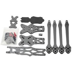 APEX 7inch Carbon Fiber Frame Kit 315mm 5MM Arms Plate for FPV Racing Drone Quaadcopter RC Plane Freestyle Parts 2806.5 Motor