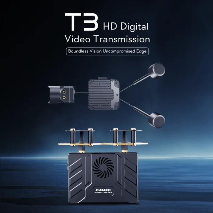 VTX EDGE T3 HD Digital Video Transmission Long Range RC FPV Drone Digital Video Clear Picture signal Stabilization Accessories
