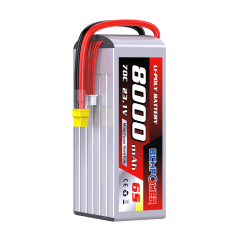 Mini Drone Battery 8000mAh 23.1V Folding Drone Universal Battery 6S 70C LiPo Balanced Weight & Power for RC Heli Beginners