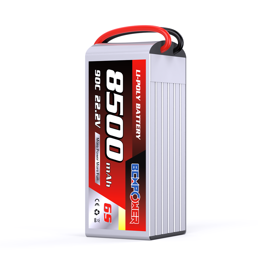 350wh/kg 6000mah 8000/ 85000/65000mah 3S/4S/6S 50/100C High Performance High Energy Density Lithium Polymer FPV Drone Battery