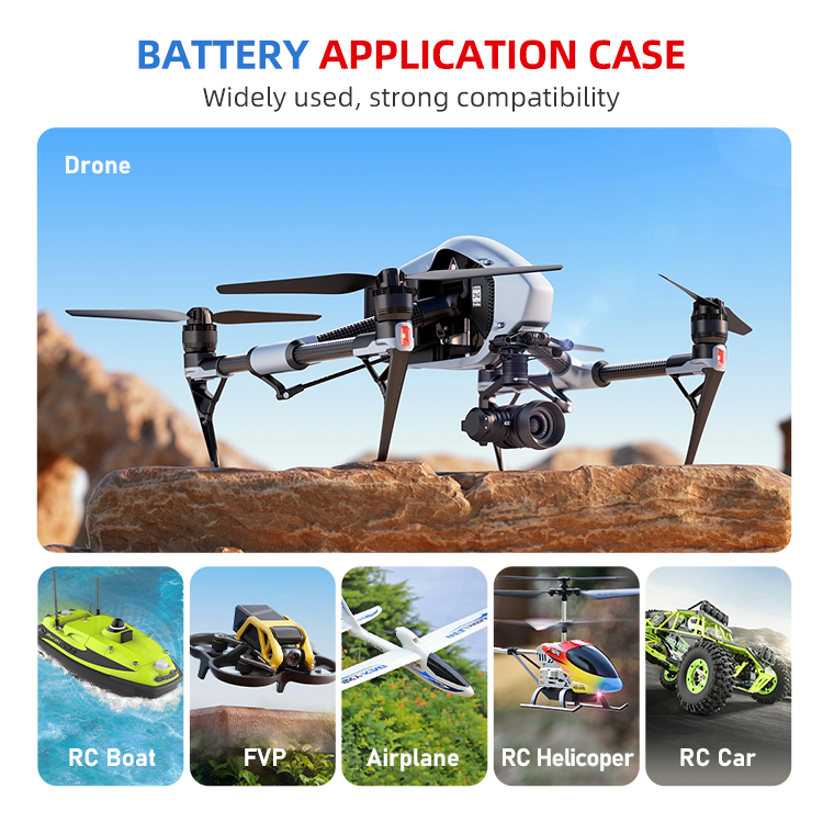 NEW Semi Solid State Battery Cell 6500mAh 22.2V 6S 50/100C Steady Power Supply for Professional Aerial Work