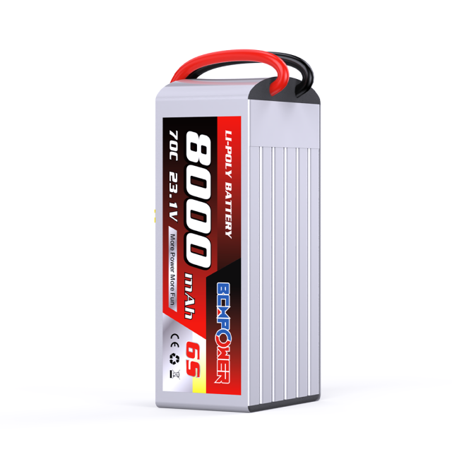 Mini Drone Battery 8000mAh 23.1V Folding Drone Universal Battery 6S 70C LiPo Balanced Weight & Power for RC Heli Beginners