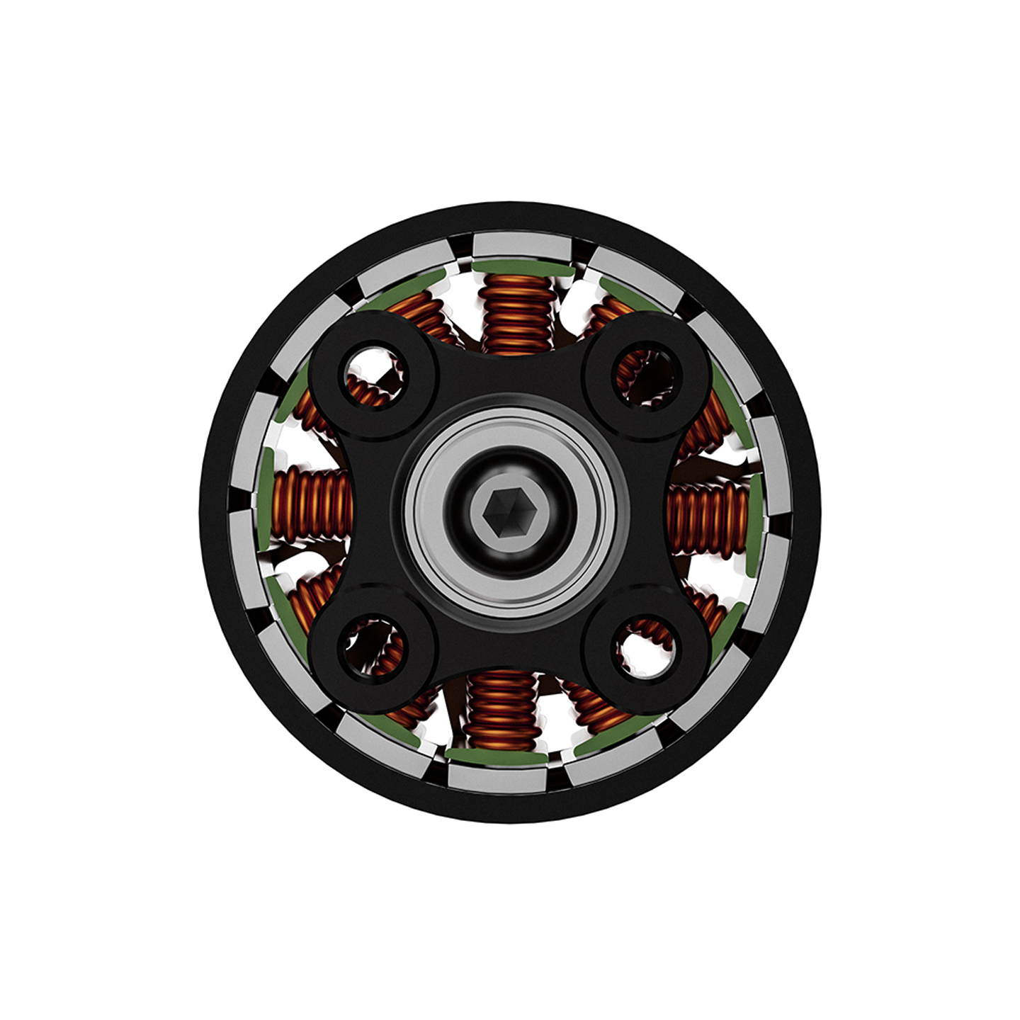 2207.5 1860Kv 1960Kv Brushless Fpv Brushless Motor Lightweight Performance for Custom Build Quadcopter Fast Acceleration Control