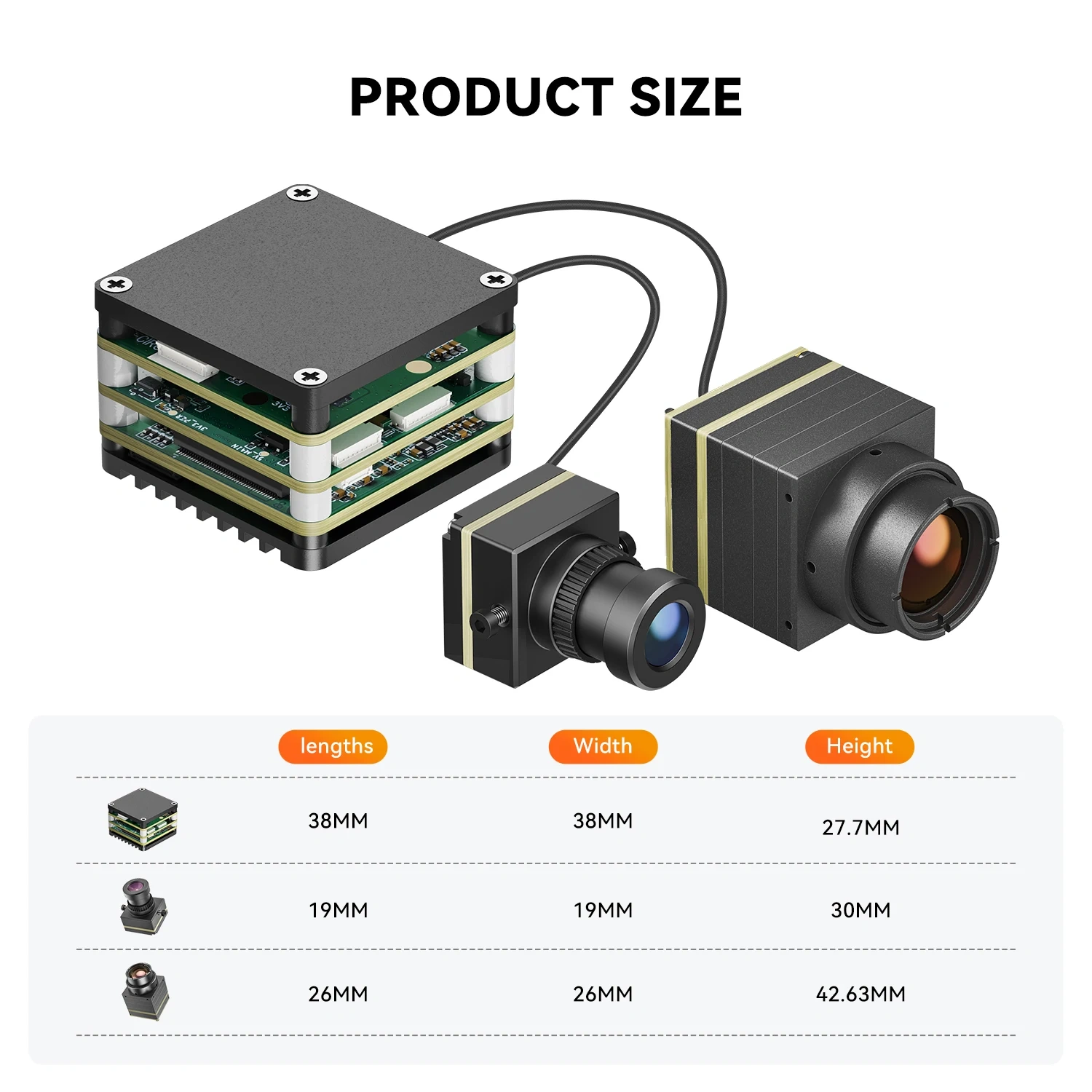 SL Airforce FPV AI VisionCube Kit FPV AI Camera Module for Ultra-long-range Target Recognition Tracking FPV Drone Accessories