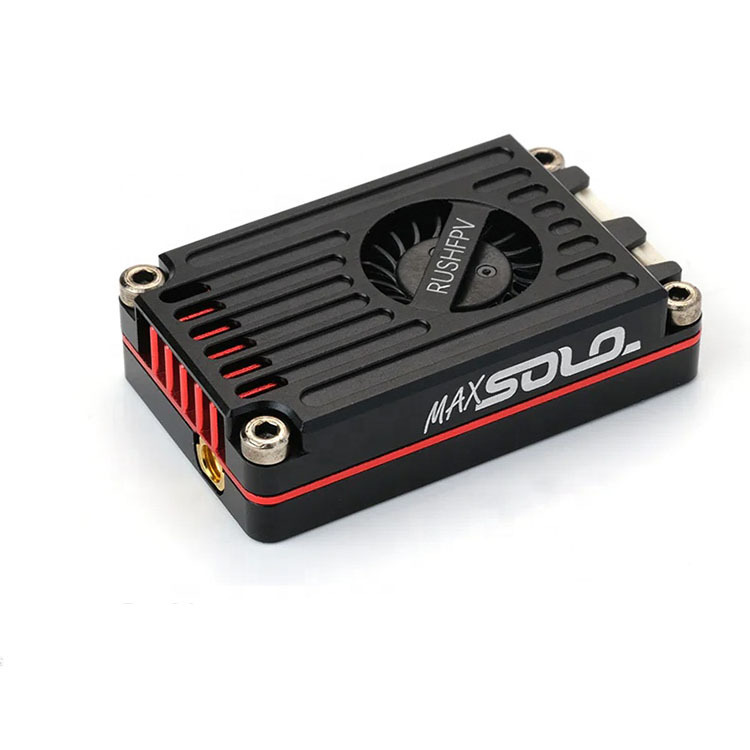 RUSHFPV MAX SOLO 5.8GHz 2.5W VTX Video Transmitter 48CH/37CH With Antenna For RC FPV Long Range Fixed-wing Drones