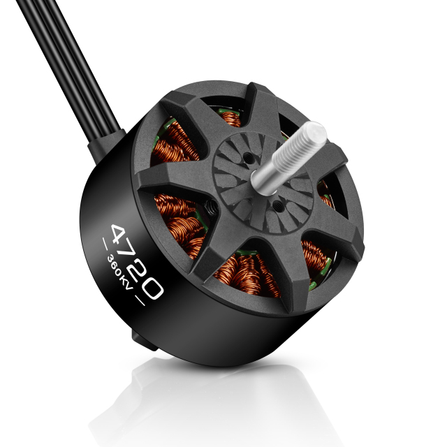 Hobbywing FPV Brushless Motor 4720 360KV UAV Multi-Rotor 8S High Pull 8.7kg Max Traversing Machine FPV Drone Motor