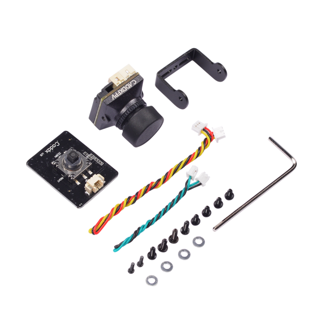Caddx Ratel 2 1200TVL FPV Camera 1/1.8'' Starlight HDR 1080p Resolution Low Latency for RC Racing Drone Quadcopter Accessories