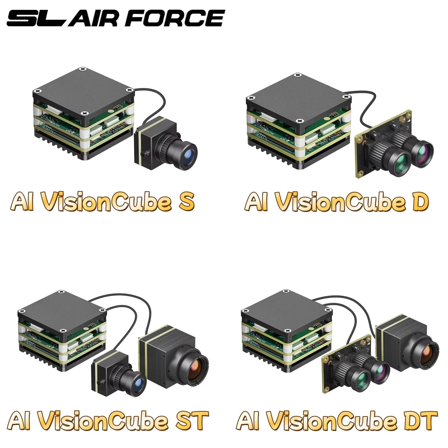 SL Airforce FPV AI VisionCube Kit FPV AI Camera Module for Ultra-long-range Target Recognition Tracking FPV Drone Accessories