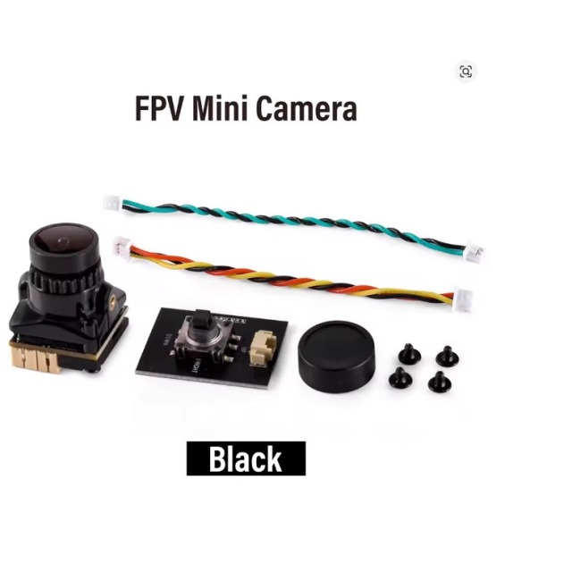 1800TVL 5MP FPV Camera with 2.1mm 1/8 Inch Starlight Sensor Metal DIY Racing Drone Parts Internal RC OSD NTSC/PAL 5V-40V