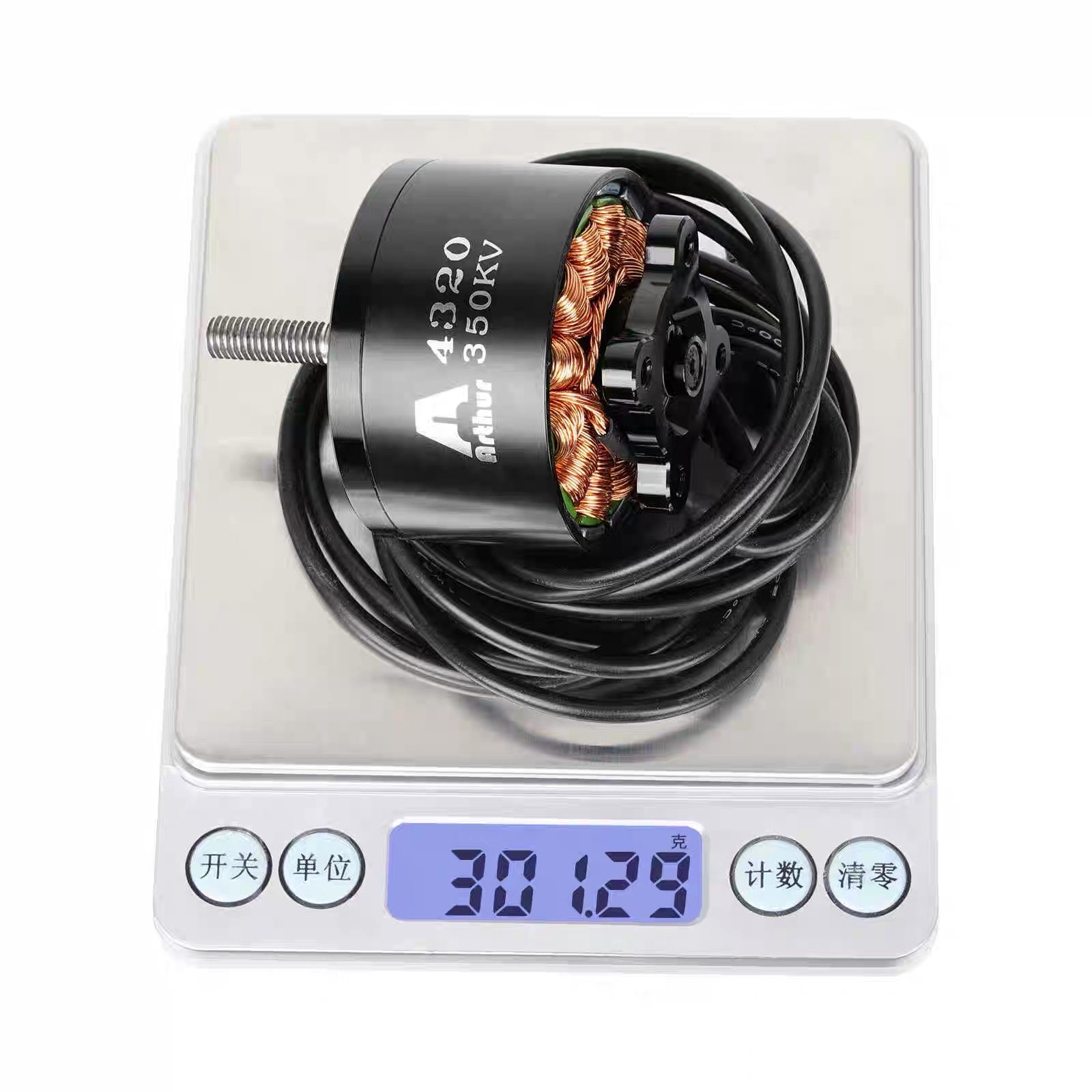 Flashhobby A4320 350KV Brushless Motor Industrial Grade 4650W 9560g Thrust for 6-12S FPV Drone