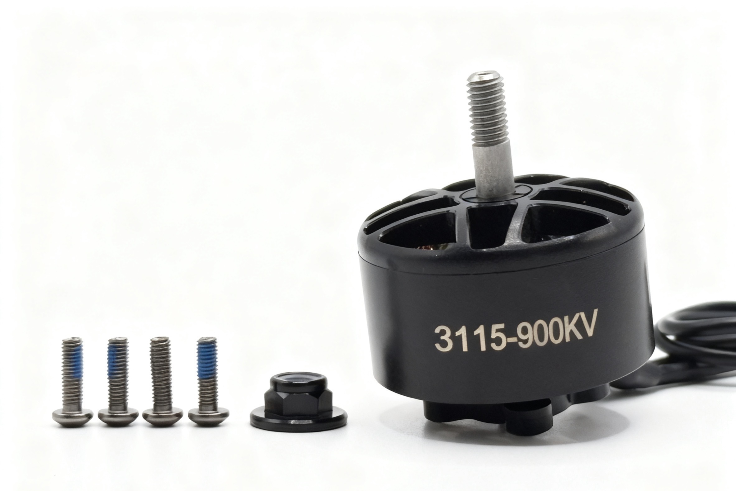 3115 900kV 750KV 6S Brushless Drone Motor, Suitable for FPV 9/10-inch Racing RC Quadcopter Drone Accessories