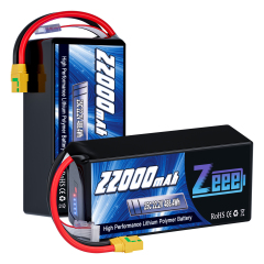 Zeee 6S FPV Drone Battery 30000mAh 16000mAh 22000mAh16Ah 22Ah 27Ah 30Ah Semi Solid State Li-ion  Lipo Battery Packs for UAV Dron