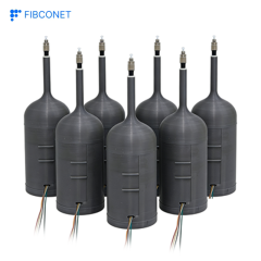 0.23mm FC Connector 180km/h Bare Single Mode Optical Fiber 1-60km FPV Drone Inner Winding Fiber Reel