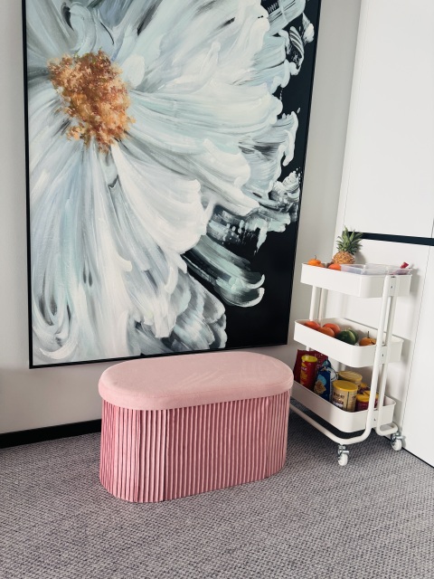 Ottoman Foldable Storage Bench,TIMES-HOME,Ottoman Foldable Storage Bench