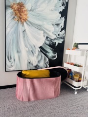 Ottoman Foldable Storage Bench,TIMES-HOME,Ottoman Foldable Storage Bench