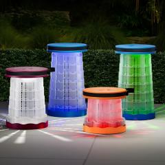 Lighting Foldable Stool,TIMES-HOME,Lighting Foldable Stool