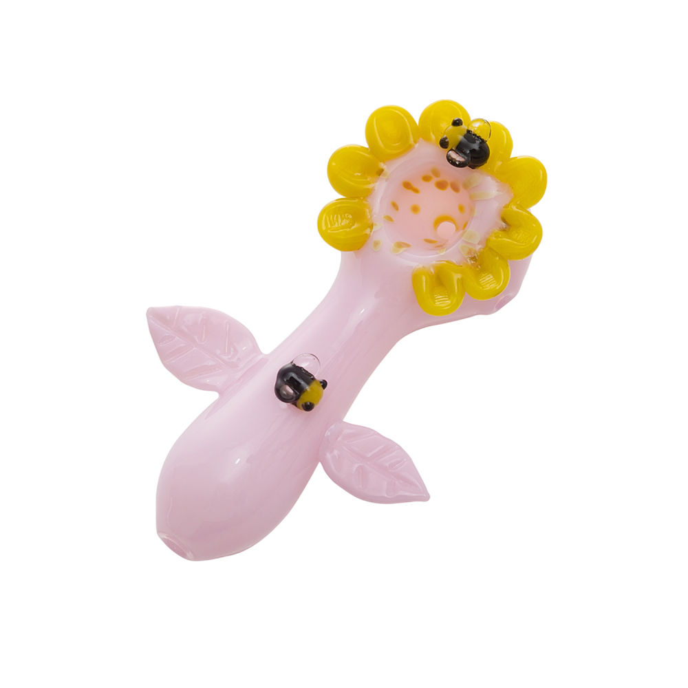Adorable Sunflower Pipe  Unique Collectible Gift for Pipe Lovers