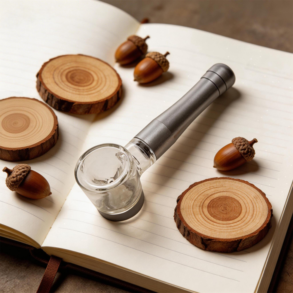 Glass and Aluminium Pipe