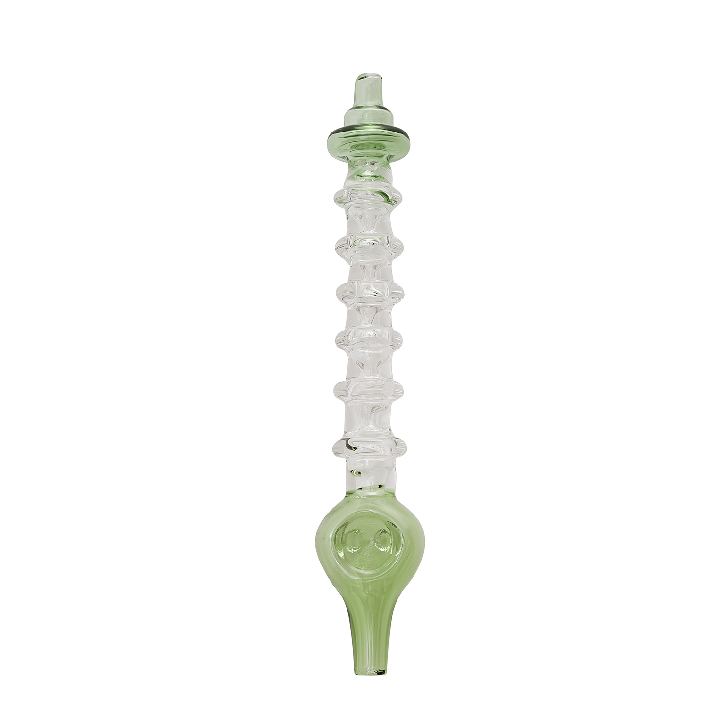 Thread Glass Nectar Collectors  Simple Translucent Glass Spoon Pipe