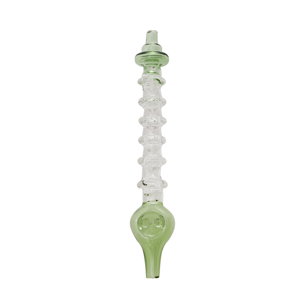Thread Glass Nectar Collectors  Simple Translucent Glass Spoon Pipe
